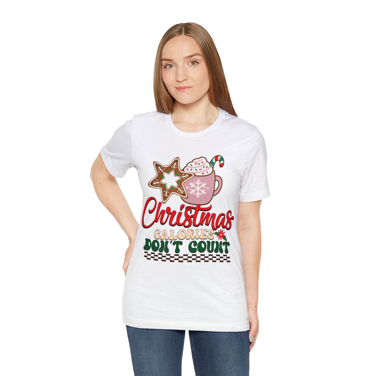 Christmas Calories Don't Count Shirt, Funny Christmas Shirt, Christmas Gift, Xmas calories shirt, Christmas calories, T872