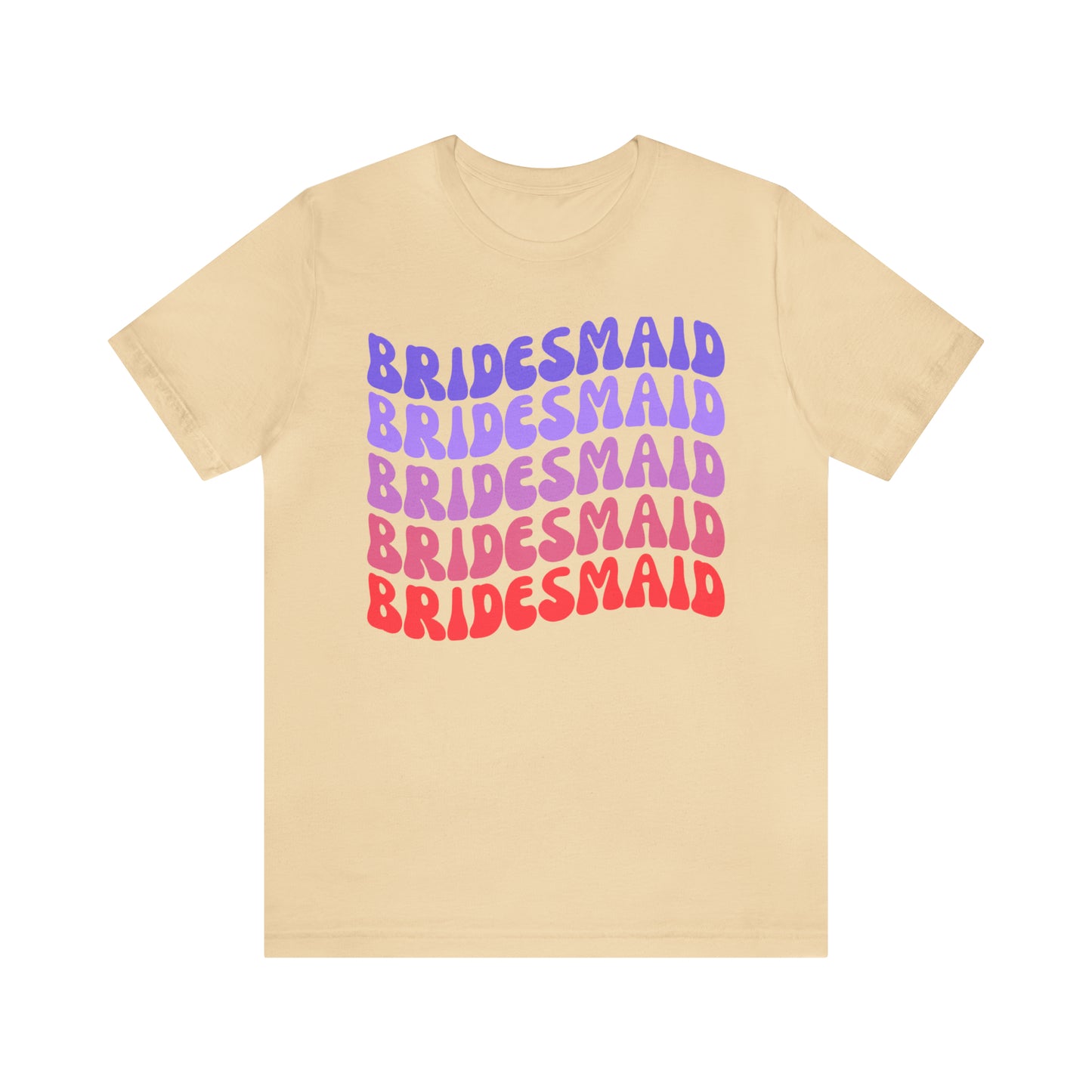 Retro Bridesmaid TShirt, Bridesmaid Shirt for Women, T286