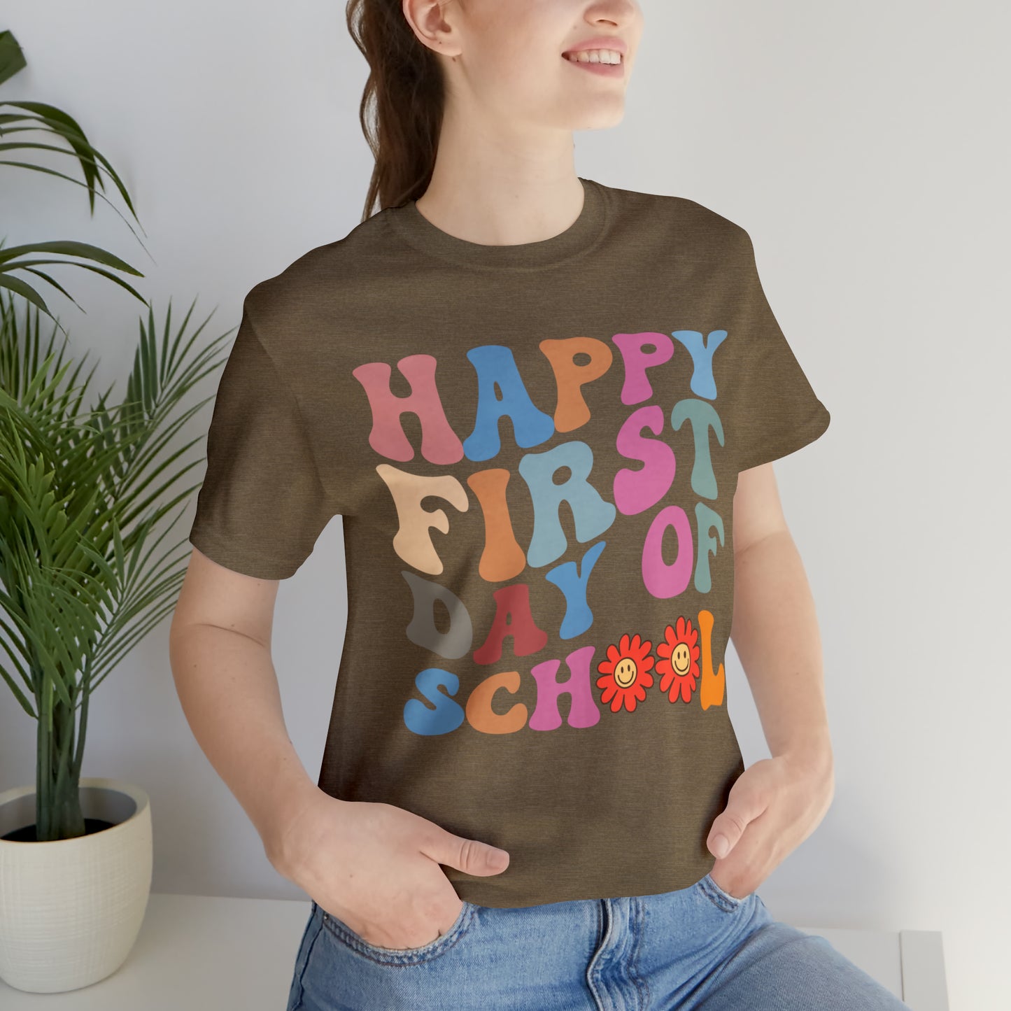 First Day of Class Shirt, Happy First Day Of School Shirt, Back To School Shirt, Retro Teacher Shirt, T502