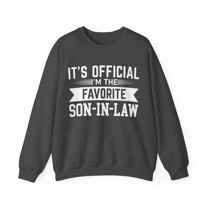 Favorite Son In Law Sweatshirt, Son in Law Sweatshirt, Best SIL Ever Birthday Gift from Mother in Law, Gift for Son in Law, S1130