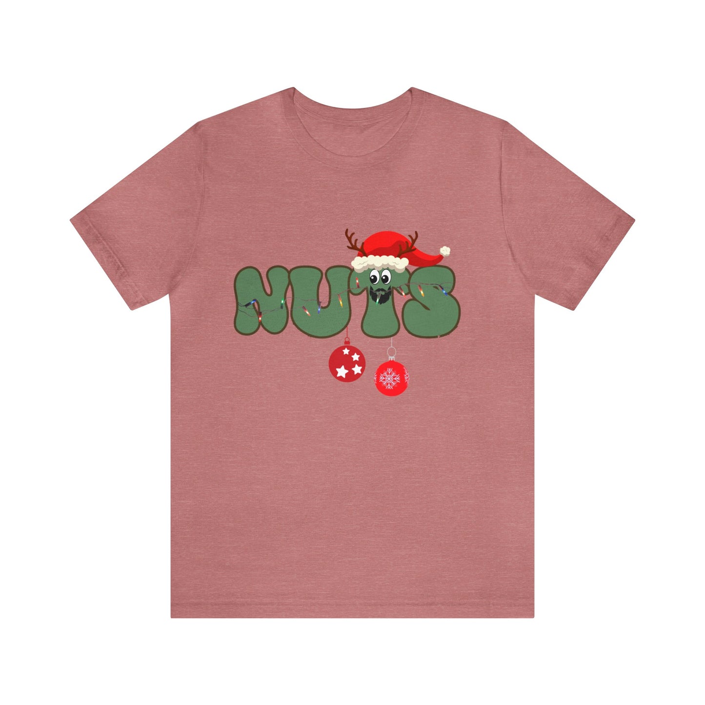 Couple Chest Nuts Shirt, Christmas Holiday T shirt, Christmas Gift for Couples, Funny Matching Christmas Shirt, T949