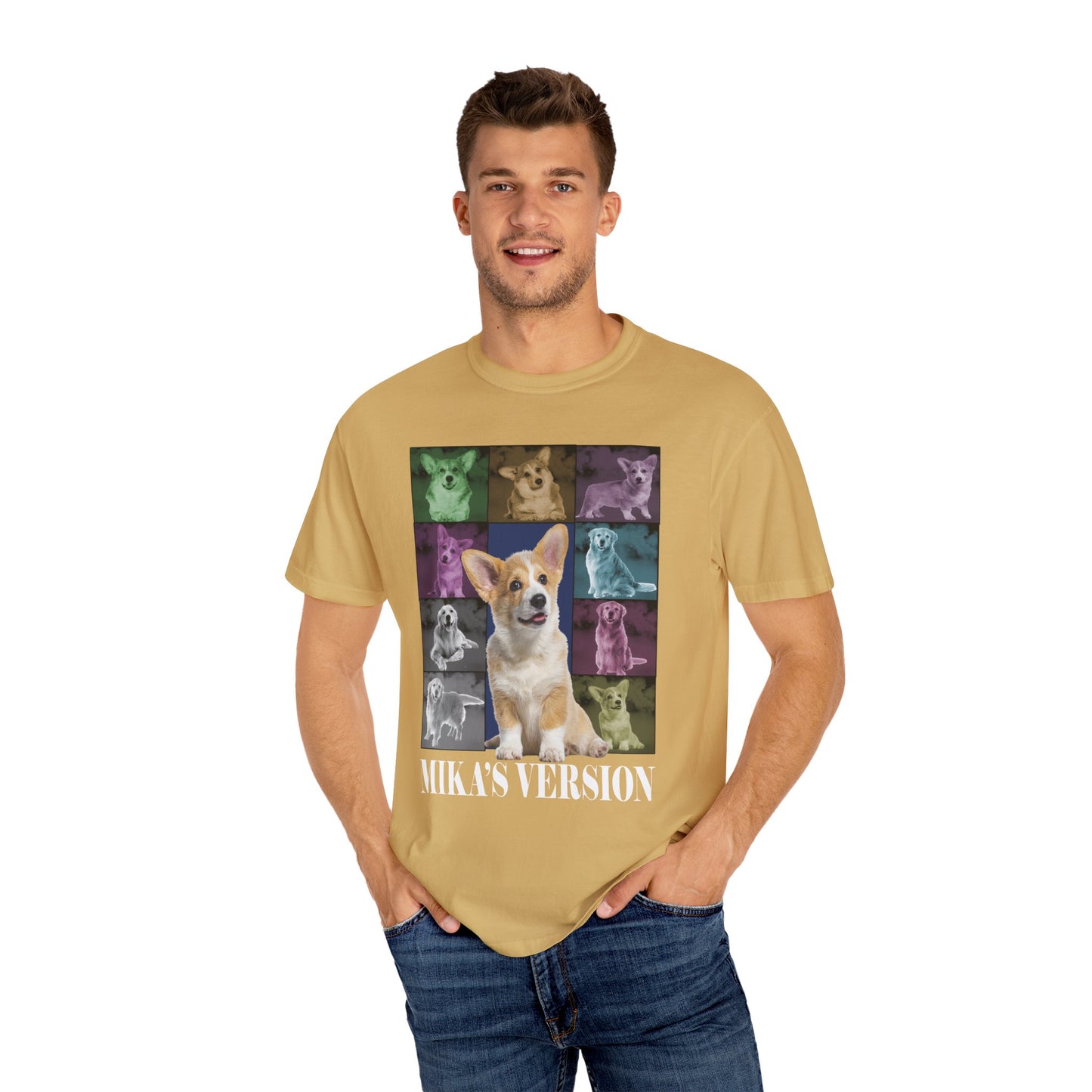 Custom Era's Tour Shirt, Personalized Dog Bootleg Era's Tour Shirt, Custom Pet Portrait Shirt, Dog Photo Shirt, Custom Dog's Version, CC1340