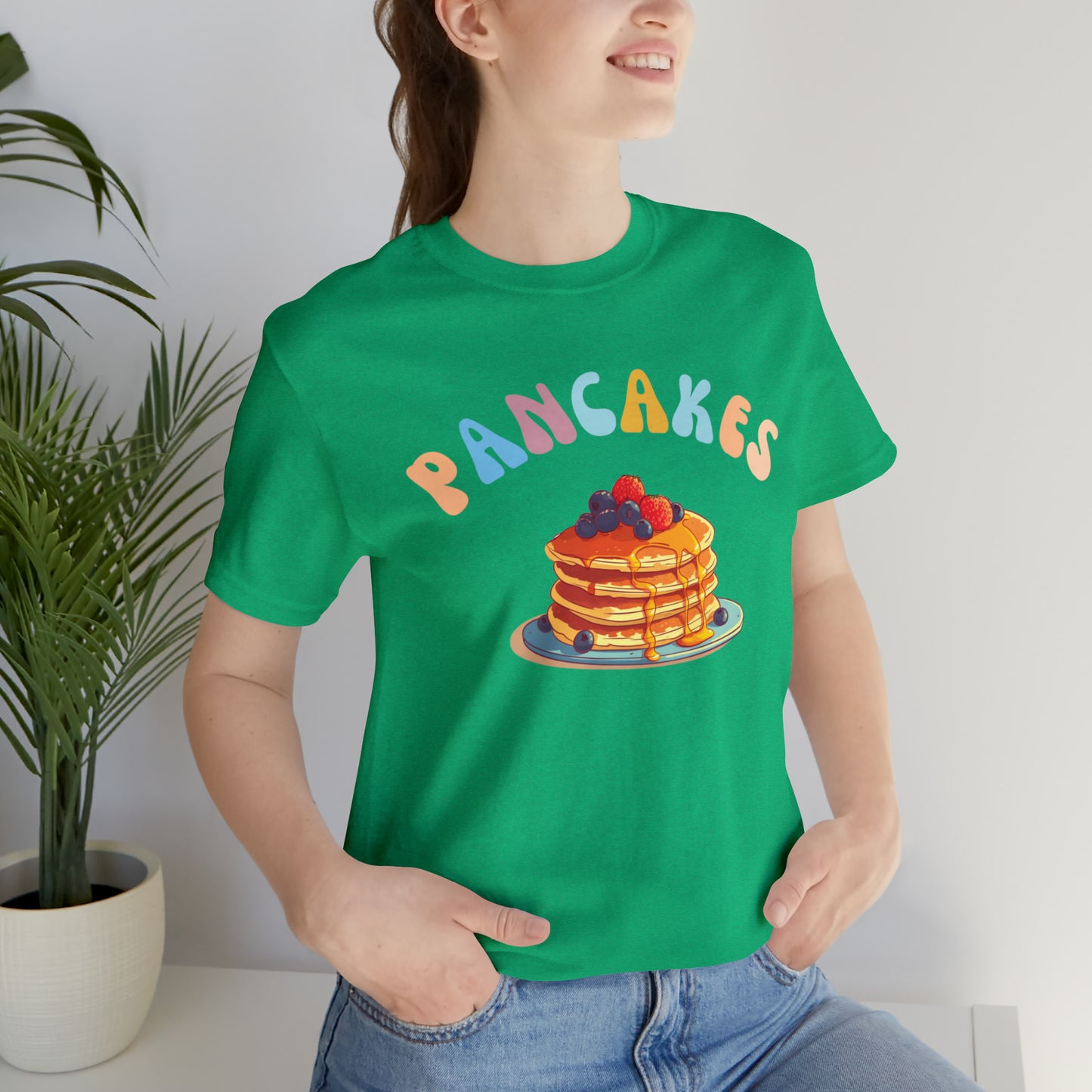 Pancakes Shirt, Pastry Chef Shirt, Baking Mom Shirt, Retro Pancakes Shirt, Pancake Lover Shirt, T271