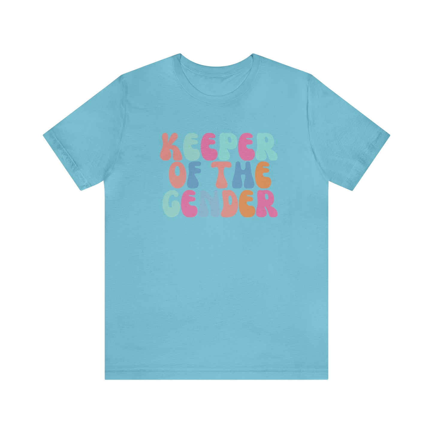 Cute Baby Announcement Shirt for Gender Reveal, Keeper of the Gender Shirt, Gender Reveal Party Tee, T331