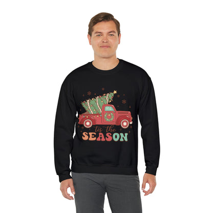 Christmas Tis The Season Sweatshirt, Merry Christmas Shirt, Christmas Tree Sweater, Christmas Tree shirt, Christmas Cake Sweatshirt, S889