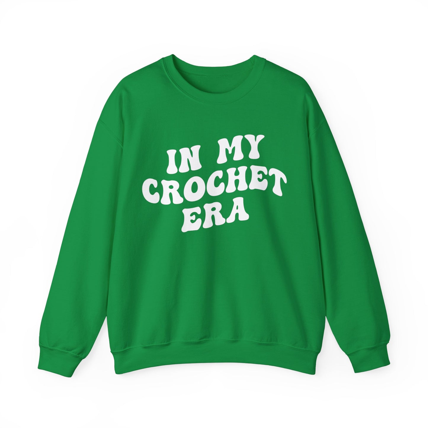 In My Crochet Era Sweatshirt, Gift for Crochet Lover, Crochet Lover Sweatshirt, Knitting Lover Sweatshirt, Crafter Mom Sweatshirt, S1168