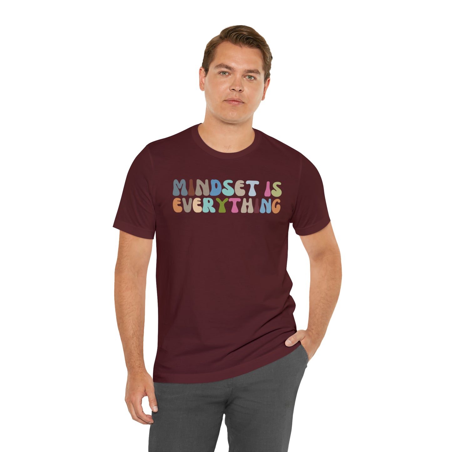 Positive Growth Shirt, Mindset Is Everything Shirt, Mental Health Shirt, Psychologist Shirt, T295