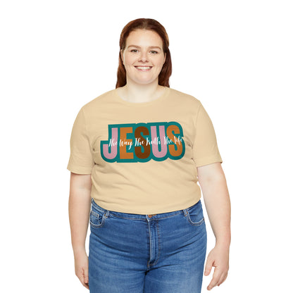 Retro Christian Tshirt, Jesus Tee for Christian Apparel, Christian Shirt for Women, T255