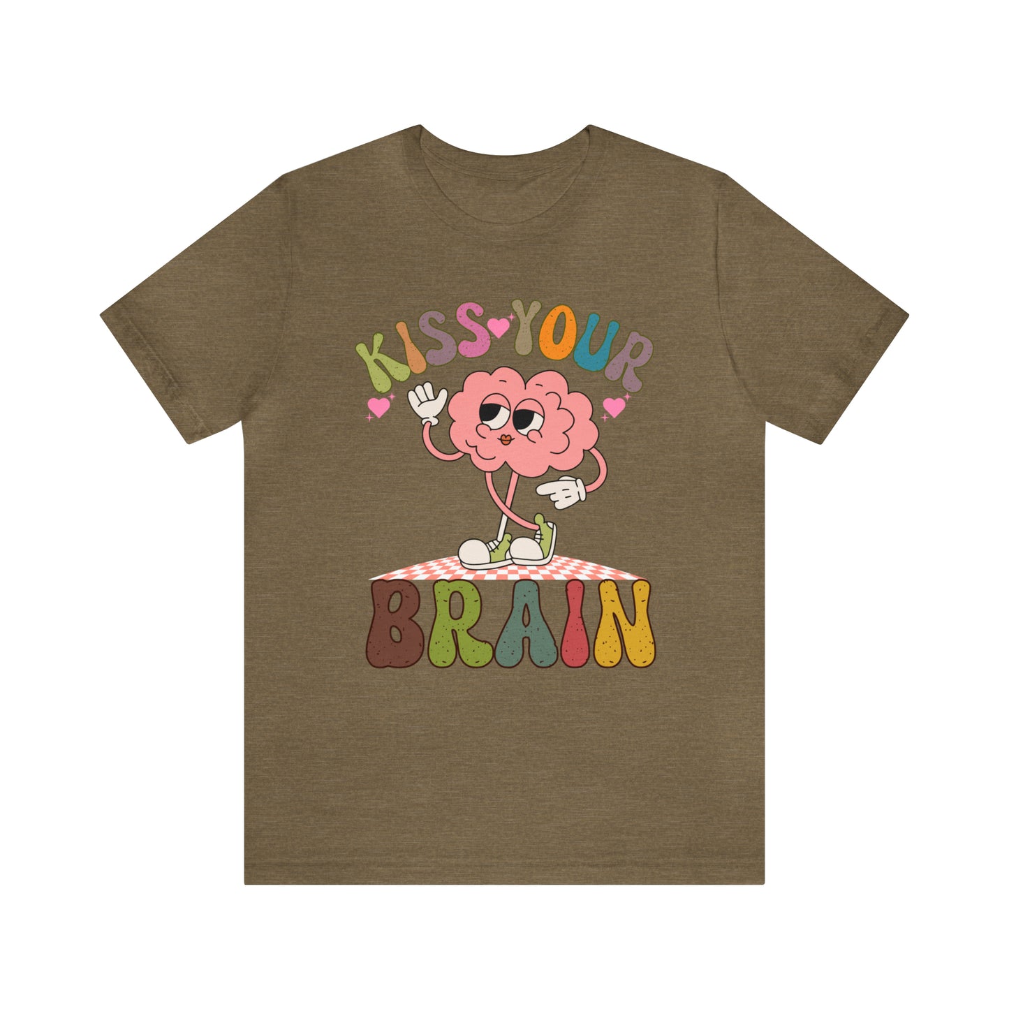 Kiss your brain shirt, Brain Surgery Shirt, Cancer Awareness Shirt, Brain Cancer Support, Brain Tumor Awareness Shirt, T832