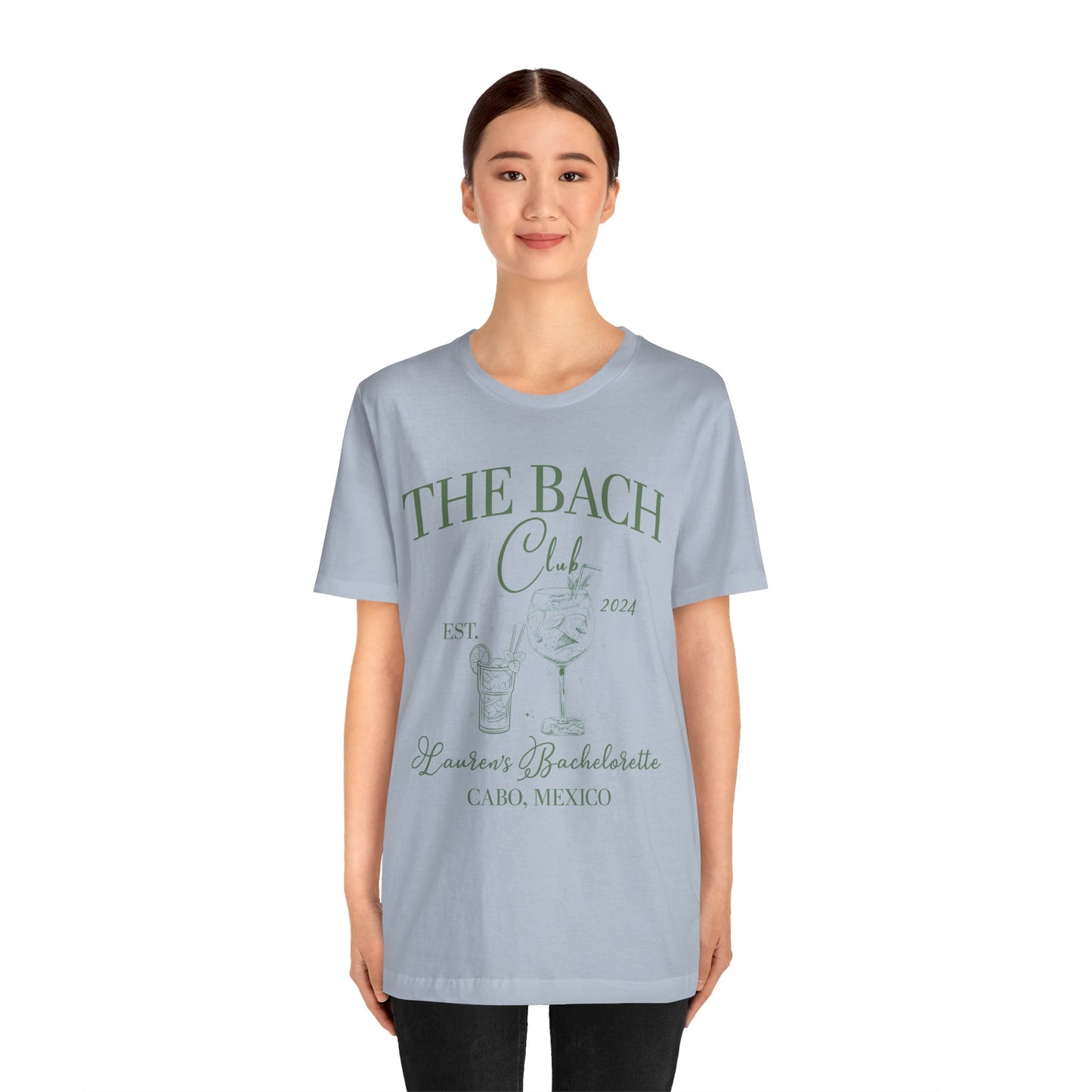 Custom The Bach Club Shirt, Custom Location Bachelorette Shirt, Personalized Bride Shirt, Future Bride Shirt for Bridal Party, T1495