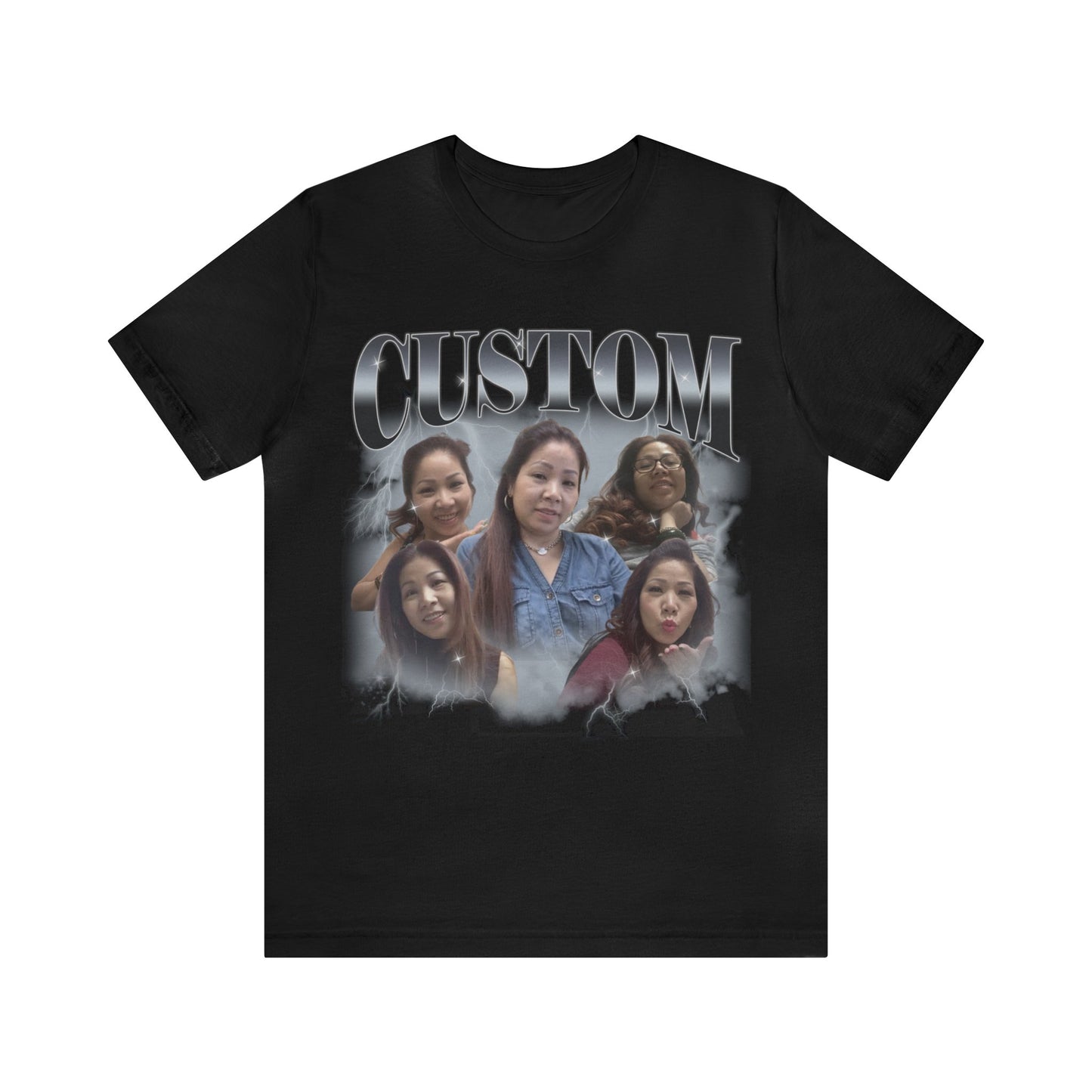 Custom Your Own Bootleg Tee, Retro Custom Bootleg Rap Tee, Custom Your Photo, Insert Your Design, Vintage Graphic 90s Tshirt, T1375