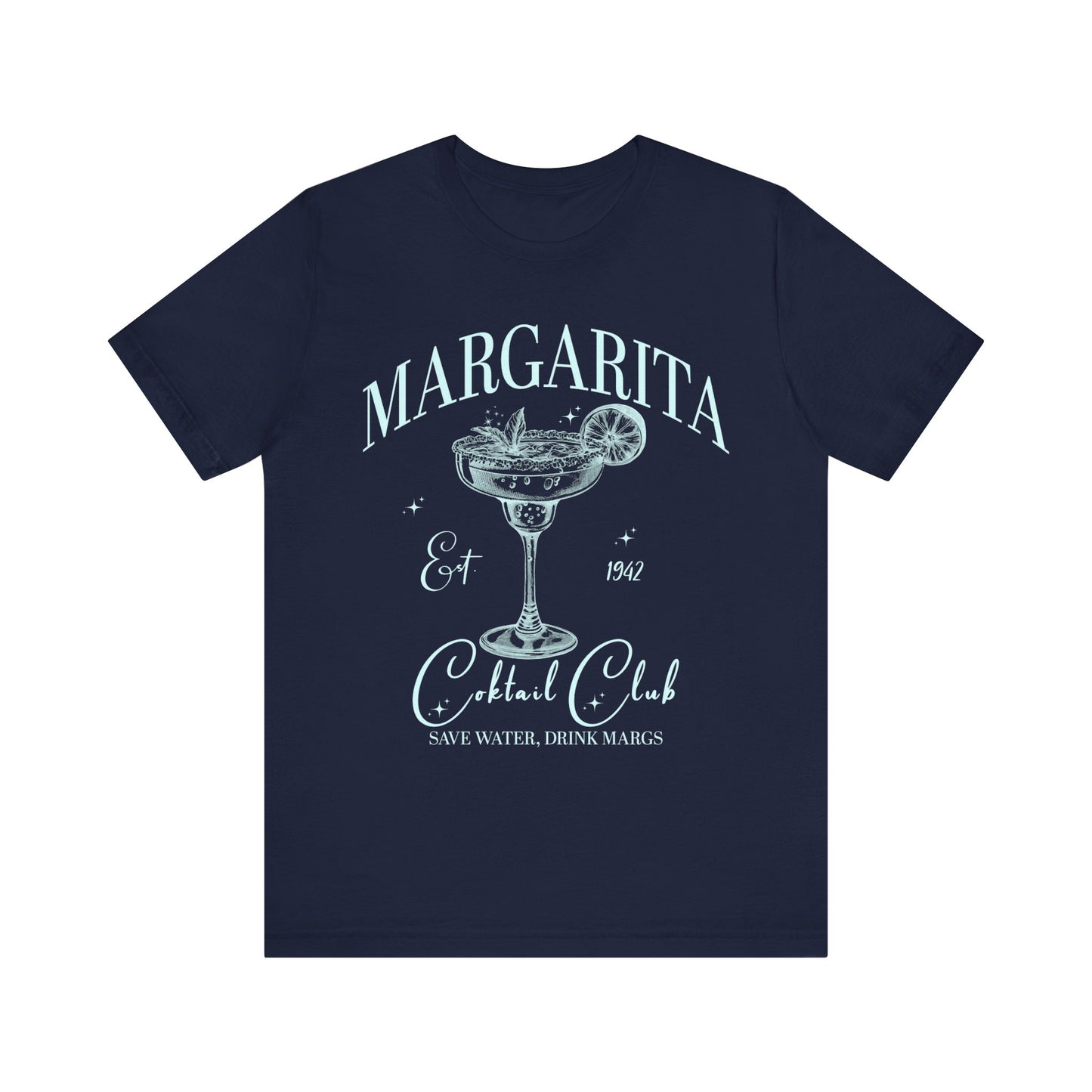 Custom Margarita Cocktail Club EST 1942 Color Retro Shirt, Margarita Cocktail Lover Shirt, Margarita Shirt, Drinking Night Shirt, T1561