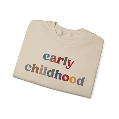 Early Childhood Educator Sweatshirt, Back To School Sweatshirt, Preschool Teacher Sweatshirt, First Day of School Sweatshirt, S1279