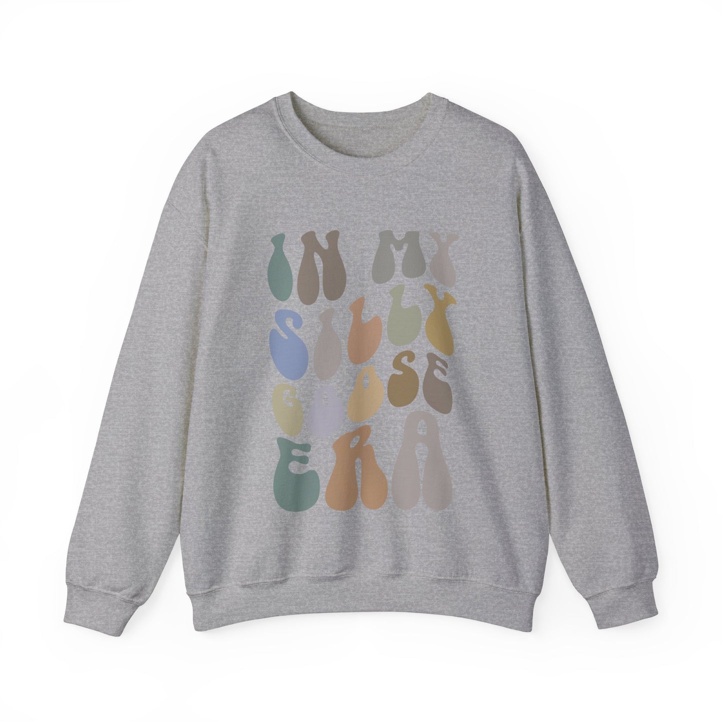 In My Silly Goose Era Sweatshirt, Funny Sweatshirt for Women, Gift for Silly Women Funny Goose Sweatshirt, Silly Goose Sweatshirt, S1453