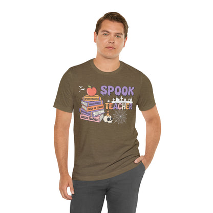 Teacher Shirt, Trick Or Teach Shirt, Spooky Teacher, Teacher Halloween Shirt, Teaching My Boos, Fall Teacher Shirt, T680