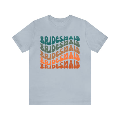 Retro Bridesmaid TShirt, Bridesmaid Shirt for Women, T289