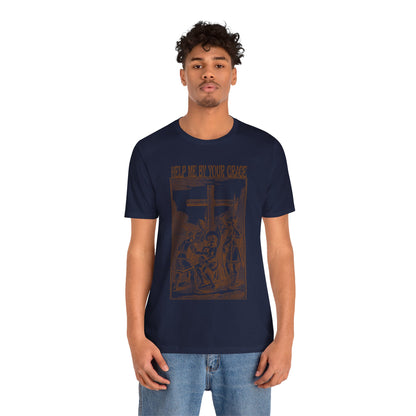 Vintage Antique Religious Biblical Drawing of Jesus Shirt, 10Th or Tenth Station of the Cross Shirt, Way of the Cross Shirt, T1590