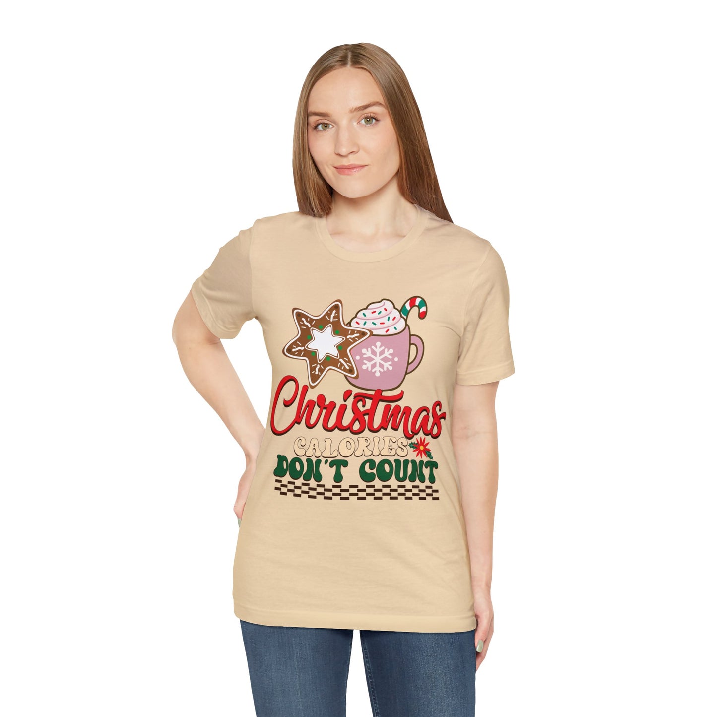 Christmas Calories Don't Count Shirt, Funny Christmas Shirt, Christmas Gift, Xmas calories shirt, Christmas calories, T872