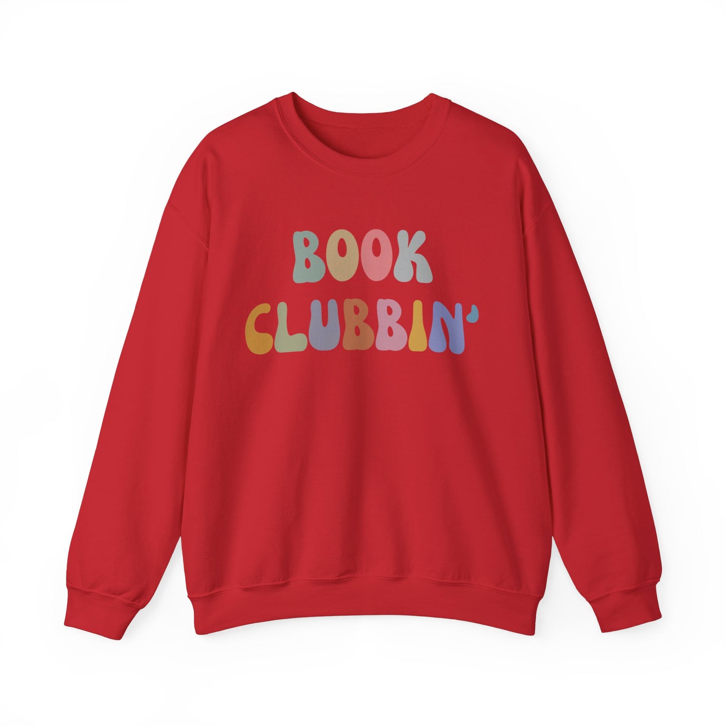 Book Clubbin' Sweatshirt, Librarian Sweatshirt for Bibliophile, Book Lovers Club Sweatshirt, Book Nerd Sweatshirt Bookworm Sweatshirt, S1171