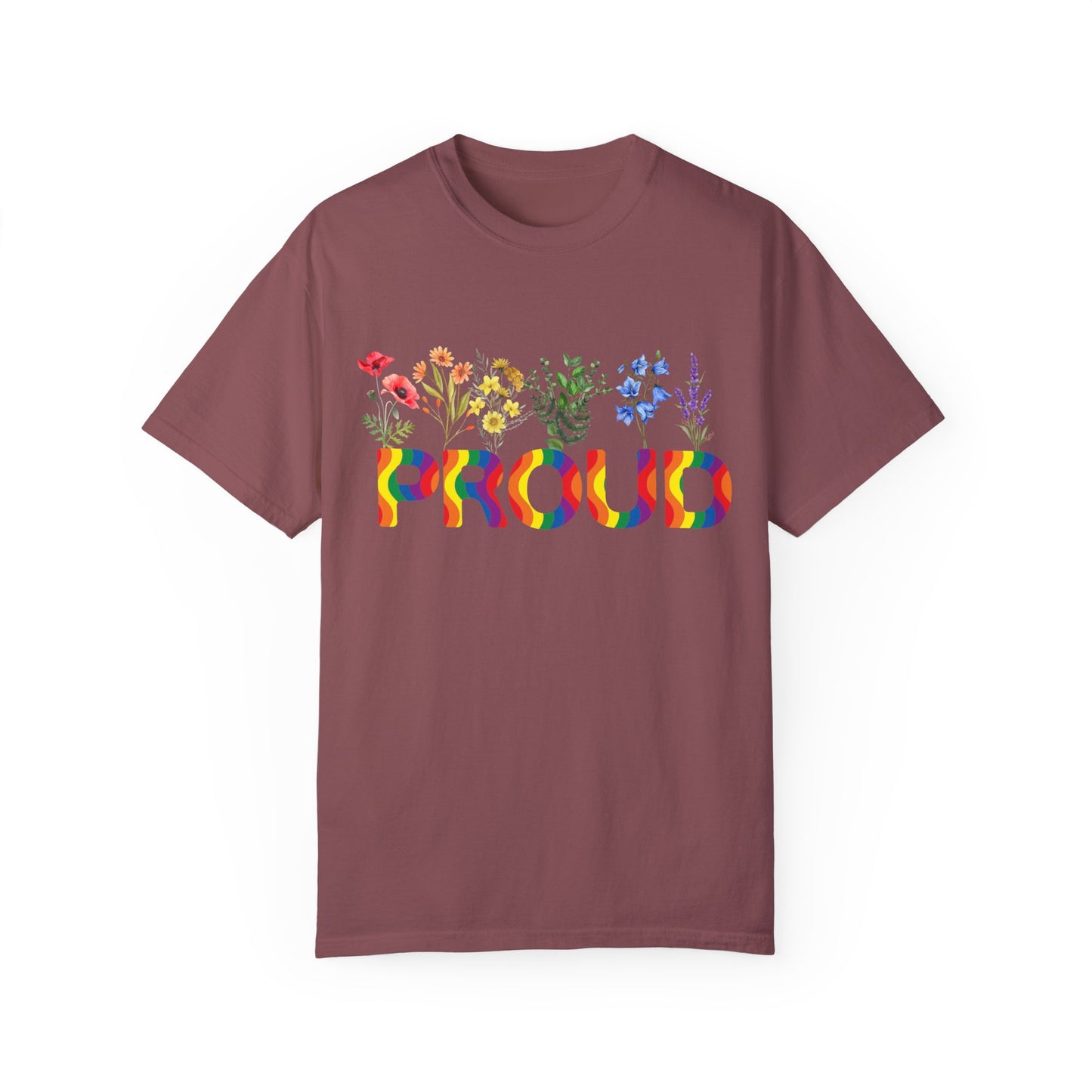 Pride Flowers Shirt, LGBTQIA+ Pride Shirt, Pride Month Shirt, Gay Rights Gift, Equality Shirt, LGBTQIA Supporter Shirt, Proud Shirt, CC1617