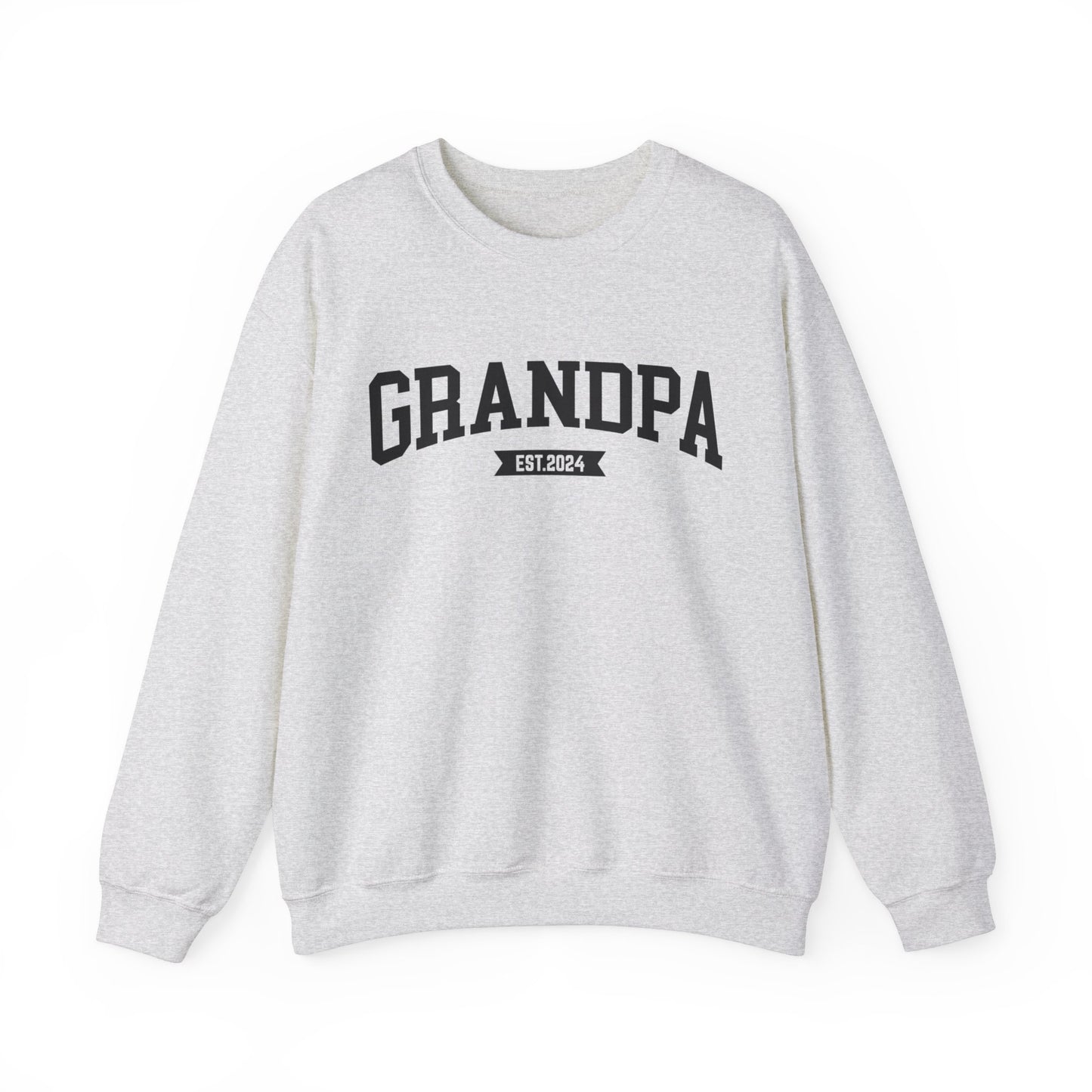 New Grandpa est Sweatshirt, Custom Father Day Sweatshirt, Custom Fathers day Gift, Custom Grandpa Sweatshirt, Grandpa Gift, Dad shirt, S1653