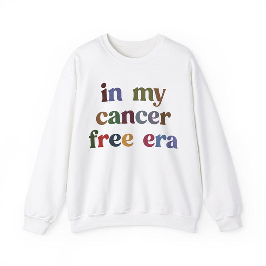 In My Cancer Free Era Sweatshirt, Breast Cancer Awareness Sweatshirt, Beat the Cancer Sweatshirt, Cancer Survivor Sweatshirt, S1409