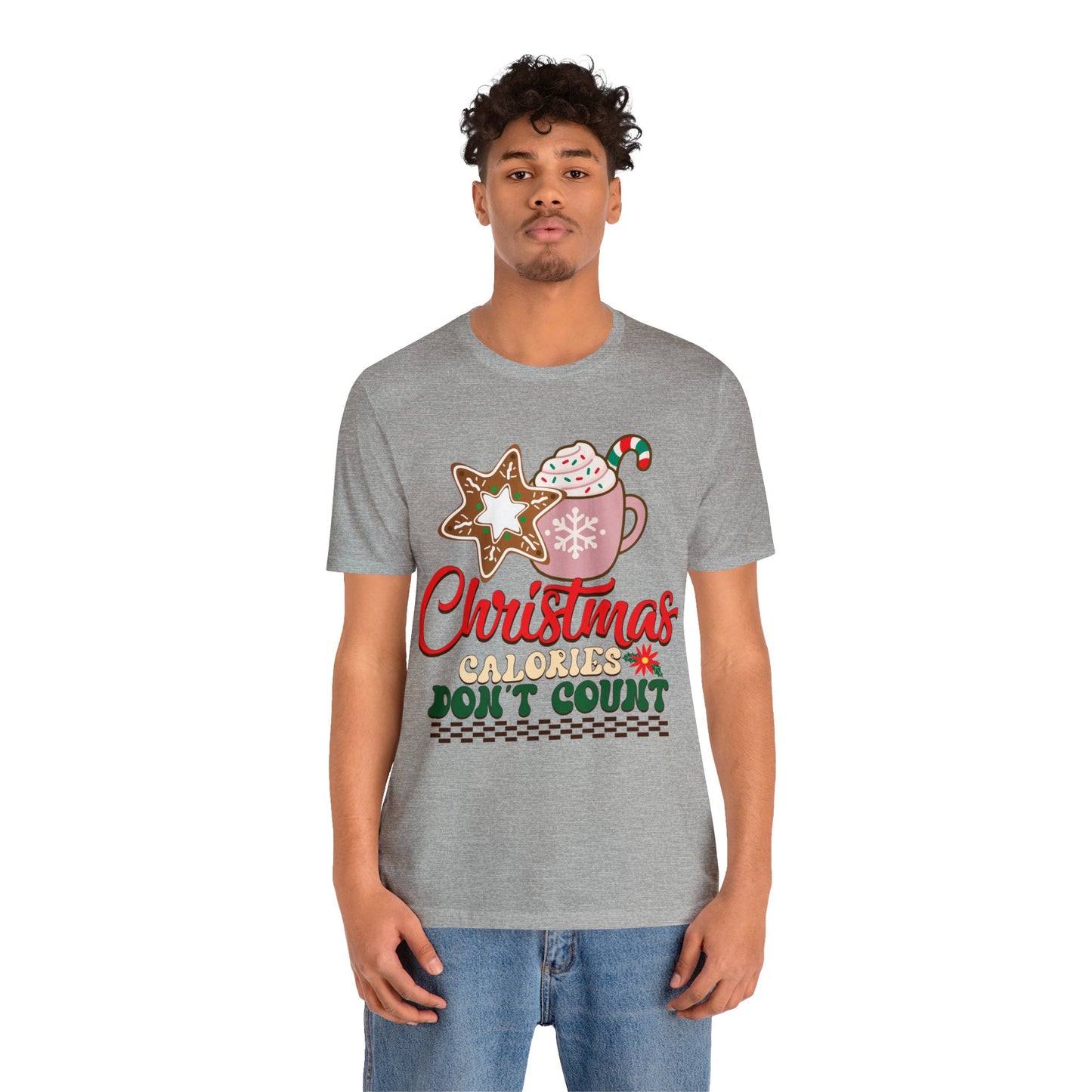 Christmas Calories Don't Count Shirt, Funny Christmas Shirt, Christmas Gift, Xmas calories shirt, Christmas calories, T872