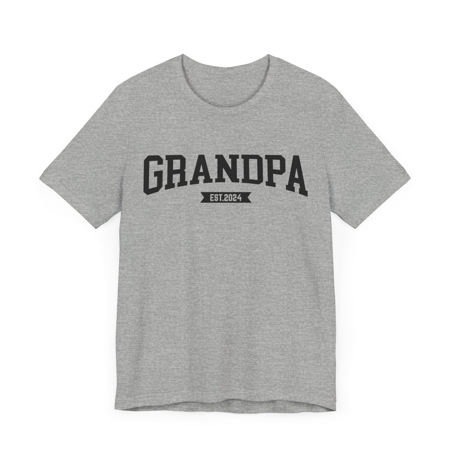 New Grandpa Est Shirt, Custom Father Day Shirt, Custom Fathers day Gift, Custom Grandpa Shirt , Grandpa Gift, Fathers Shirt Dad shirt, T1653