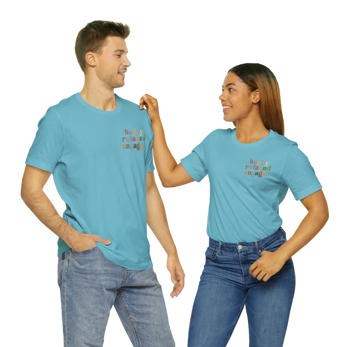 Happy Relaxed Engaged Shirt, Behavior Analysis Graduate Shirt, T460