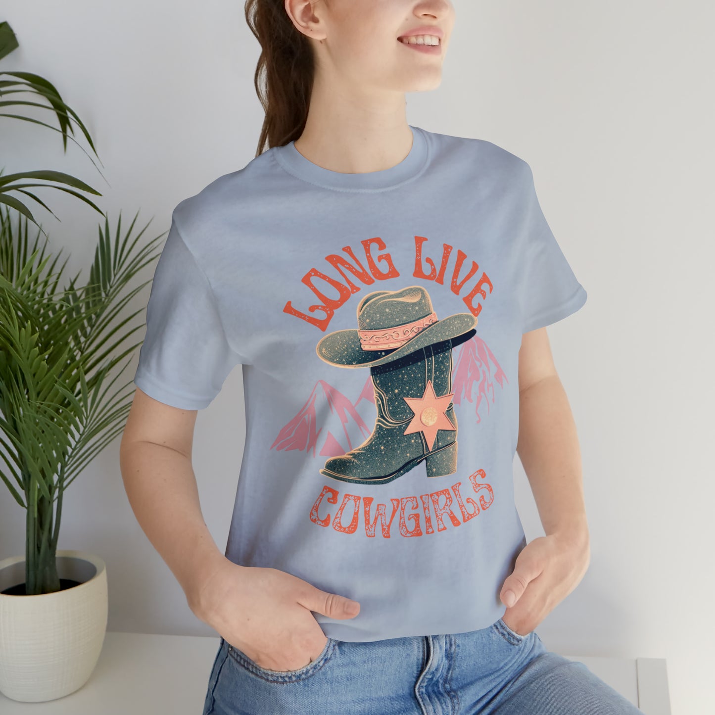 Cowgirl Boots Shirt, Long Live Cowgirls Shirt, Western Rodeo Shirt, Cowgirl Shirt, Wild Western Graphic Shirt, Boho Shirt, T234