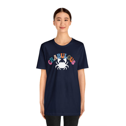 Crab Shirt for Her, Crabulous Shirt, Crab Shirt, Beach Shirt, Summer Vibe Shirt, Crab Hunt Shirt, Sea Life Shirt, Ocean Shirt, T477