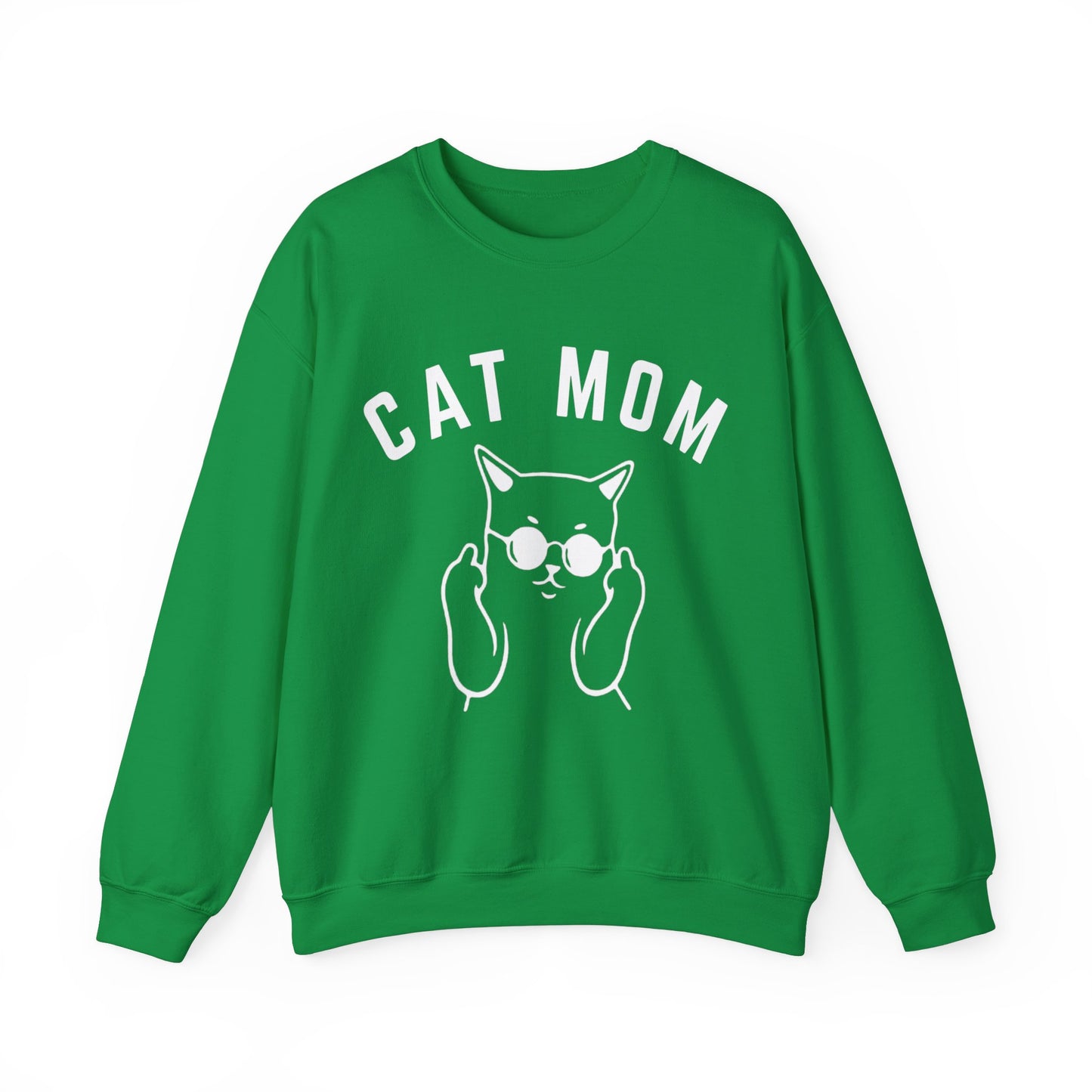 Cat Mom Sweatshirt, Funny Pet Lover Sweatshirt for Her, Cat Mama Sweatshirt for Mom Gift from Kids, Cat T-Sweatshirt Gift for Women, S1111