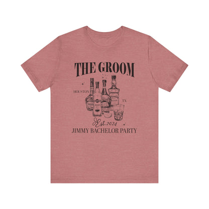 The Groom Bachelor Party Shirts, Groomsmen Shirts, Custom Bachelor Party Gifts, Funny Bachelor Shirts, Group Bachelor Shirts, T1555