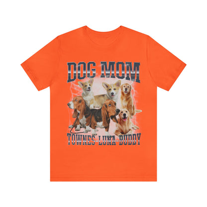 Custom Retro Dog Bootleg Shirt, Dog Mom Shirt, Dog Bootleg Retro 90's Tee, Custom Pet Photo, Custom Pet Portrait, Pet Lovers Gift, T1429