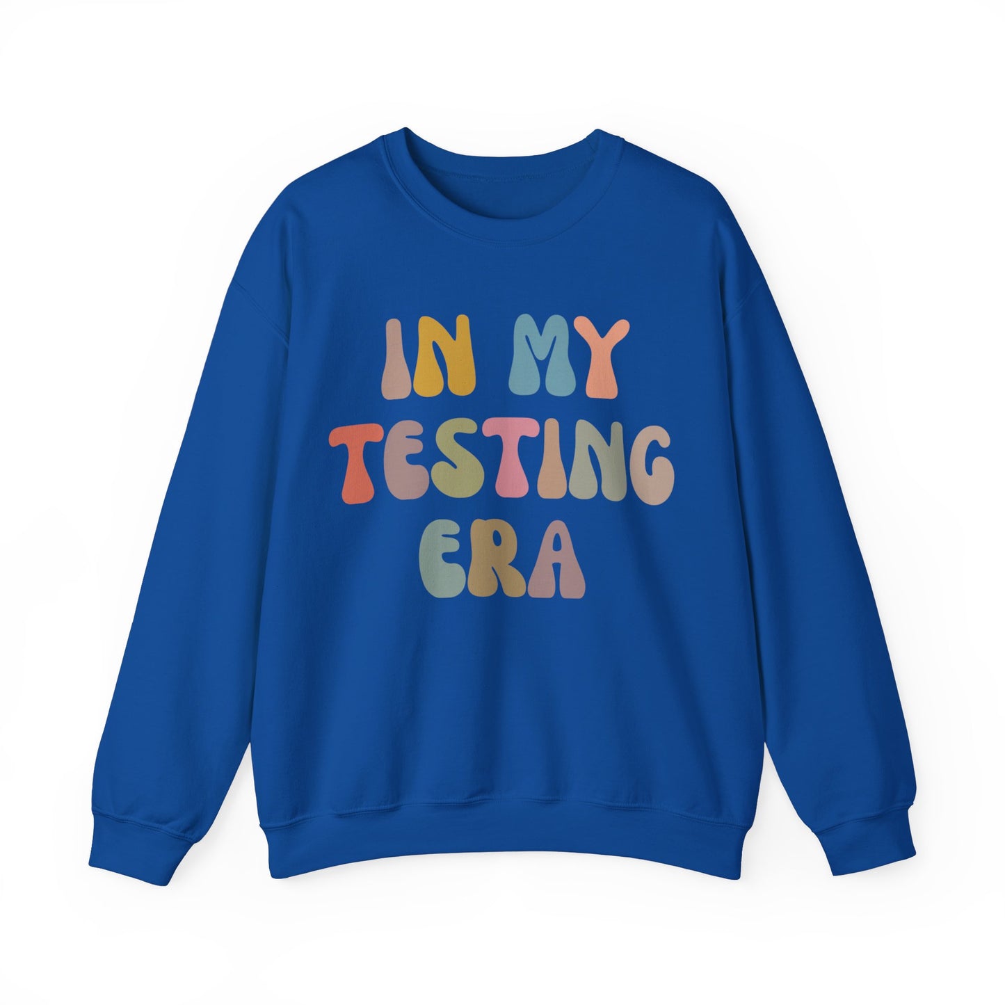 In My Testing Era Sweatshirt, Exam Day Sweatshirt, Funny Teacher Sweatshirt, Teacher Appreciation Gift, Gift for Best Teachers, S1302