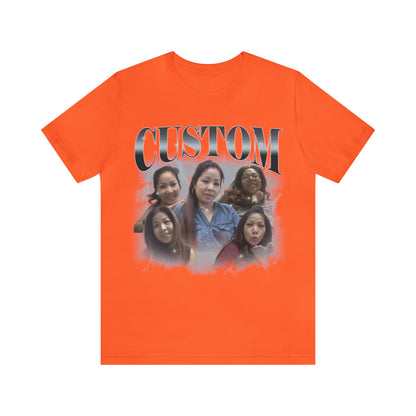 Custom Your Own Bootleg Tee, Retro Custom Bootleg Rap Tee, Custom Your Photo, Insert Your Design, Vintage Graphic 90s Tshirt, T1375