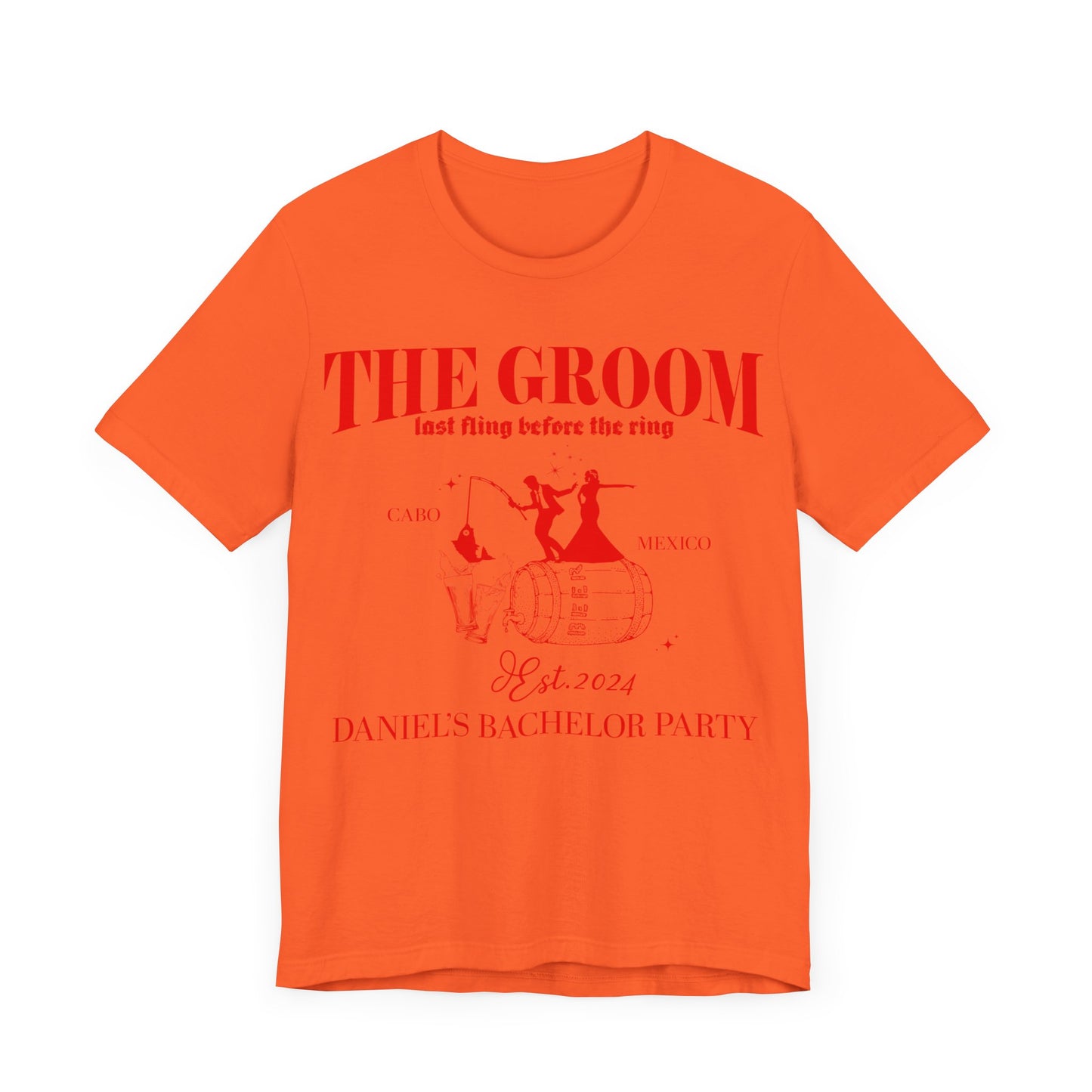 The Groom Bachelor Party Shirts, Groomsmen Shirt, Custom Bachelor Party Gifts, Group Bachelor Shirt, Fishing Bachelor Party Shirt, 12 T1604