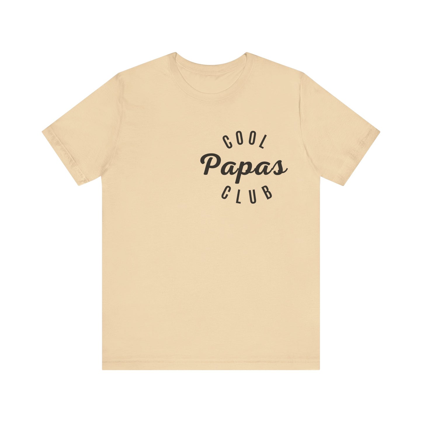 Cool Papas Club Shirt, Pregnancy Announcement TShirt for Dad , Cool Dad T-Shirt for New Dad, Funny Gift for Dad to Be, T1064