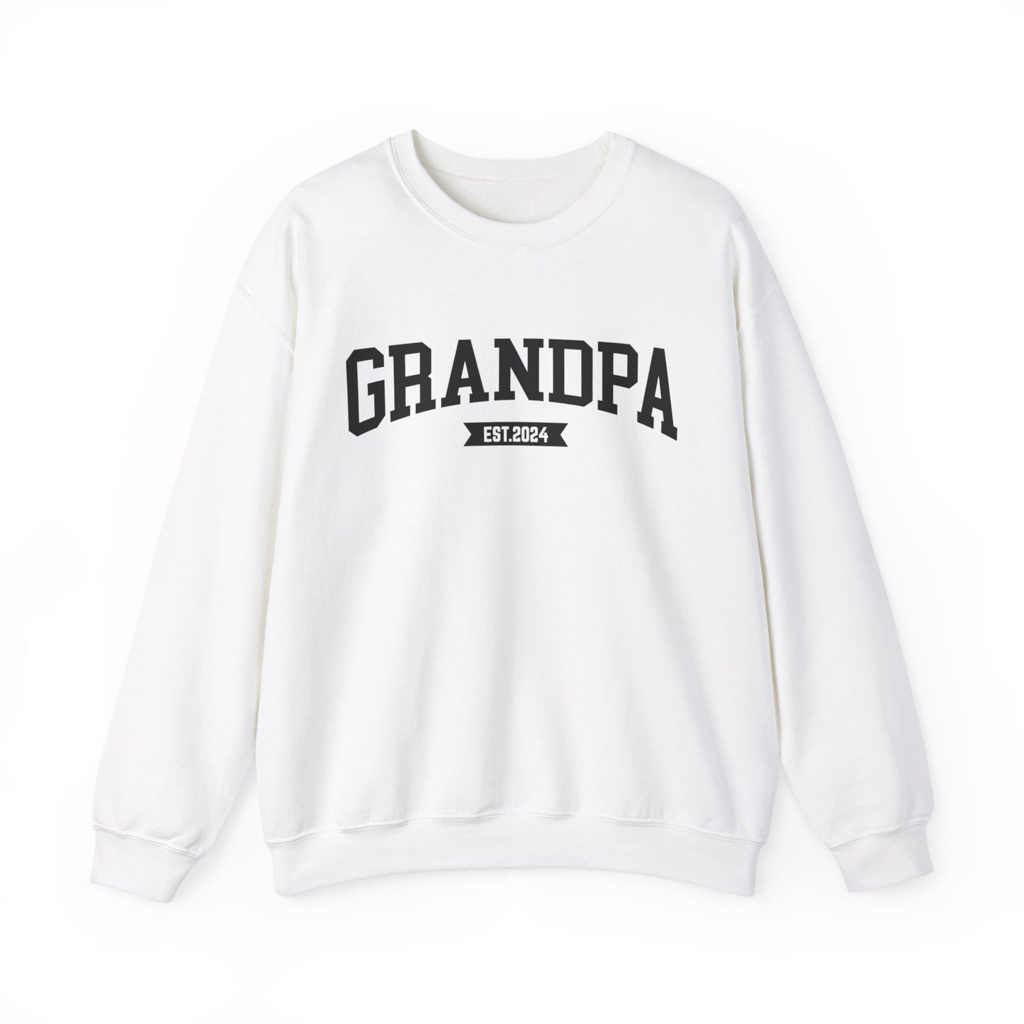 New Grandpa est Sweatshirt, Custom Father Day Sweatshirt, Custom Fathers day Gift, Custom Grandpa Sweatshirt, Grandpa Gift, Dad shirt, S1653