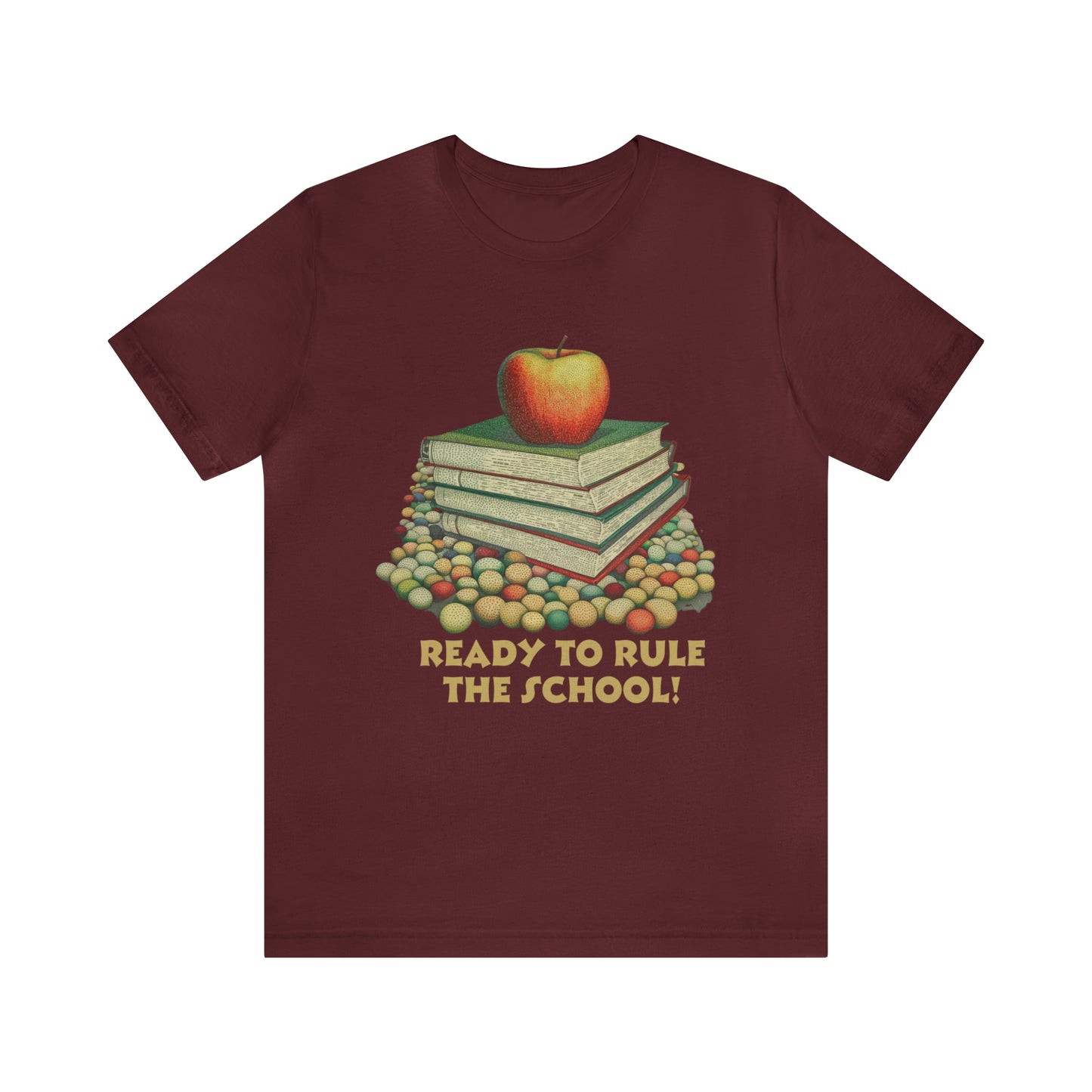 Back to school shirt funny for student - Ready to rule the school, T152