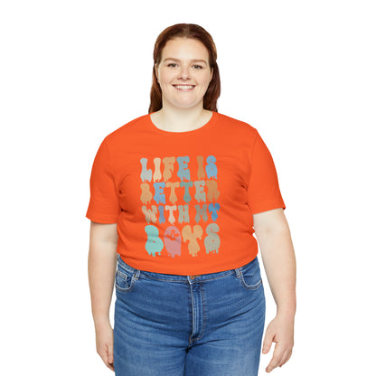 Cute Boy Mom Shirt for Birthday Gift for Mom, Life is better with my boys Shirt for Halloween Gift, T309