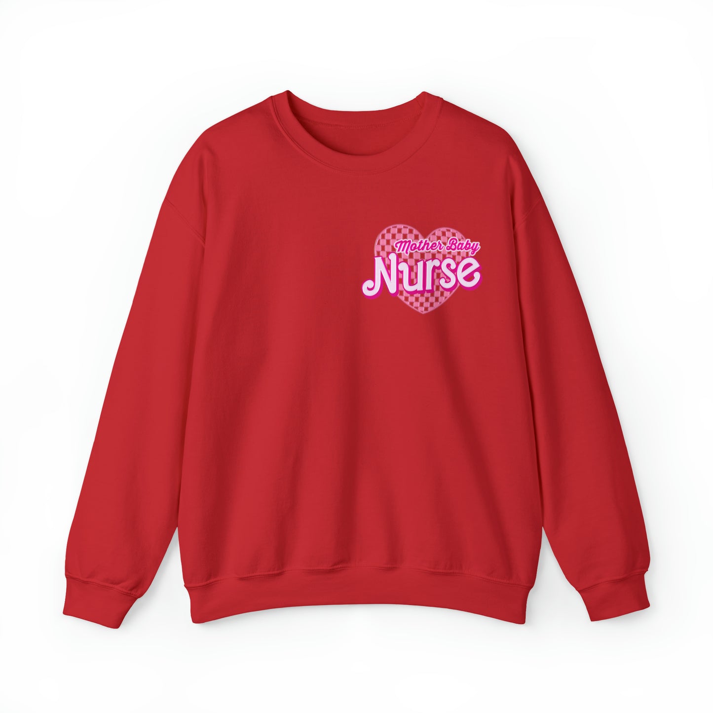 Mother Baby Nurse Sweatshirt, Postpartum Nurse Sweater, Postpartum Nurse Sweatshirts, MBU Nurse Christmas Gifts, S947