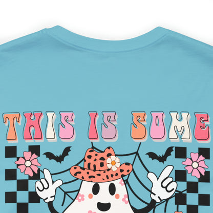 This Is Some Boo Sheet shirt, Boo Sheet Shirt, Spooky Season Tee, Retro Halloween Kids Shirt, Funny Halloween Ghost Shirt, T647