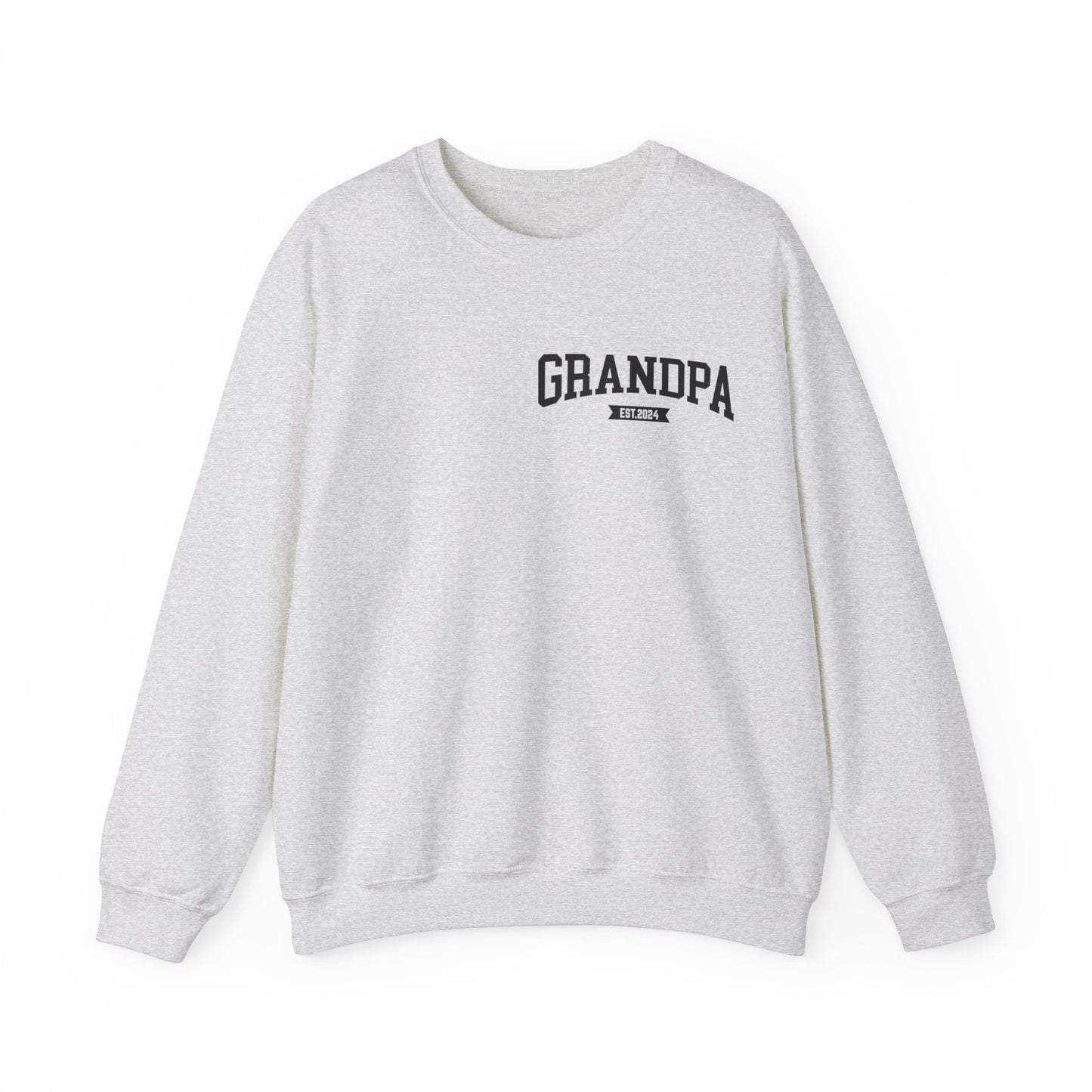 New Grandpa est pocket Sweatshirt, Custom Father Day Sweatshirt, Custom Fathers day Gift, Custom Grandpa Sweatshirt, Grandpa Gift, S1654