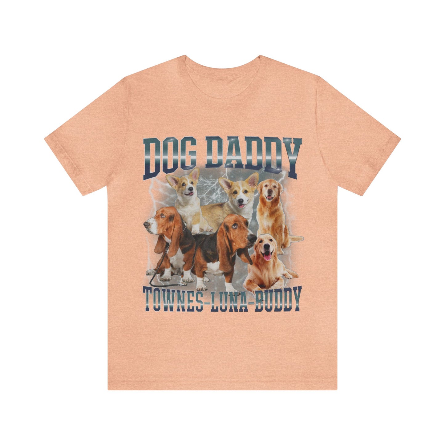 Retro Custom Bootleg Dog Daddy Shirt, Retro Custom Bootleg Rap Tee Dog, Custom Rap Tee Cat Lover, Vintage Graphic 90s Tshirt, Dog dad, T1416