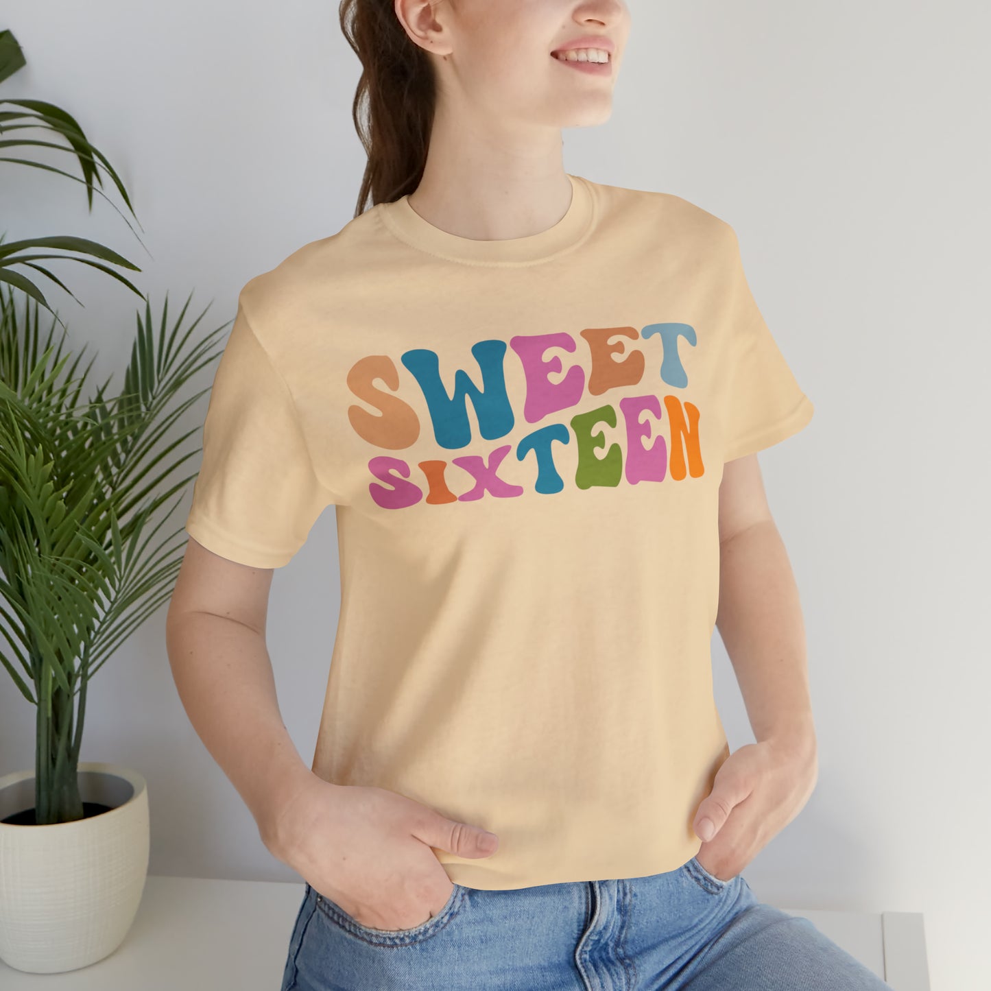 Sixteenth Birthday Gift, Sweet Sixteen Shirt for 16th Birthday Party, Cute Sweet 16 Gift for 16th Birthday TShirt for Daughter, T476