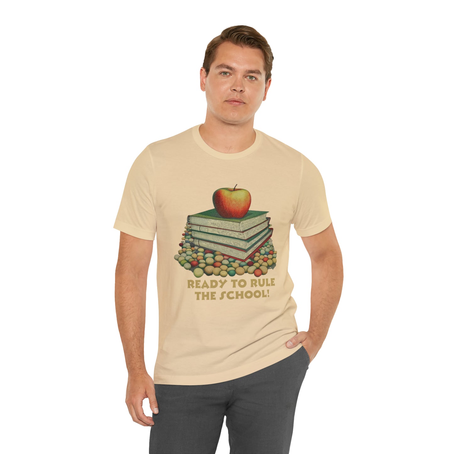 Back to school shirt funny for student - Ready to rule the school, T152