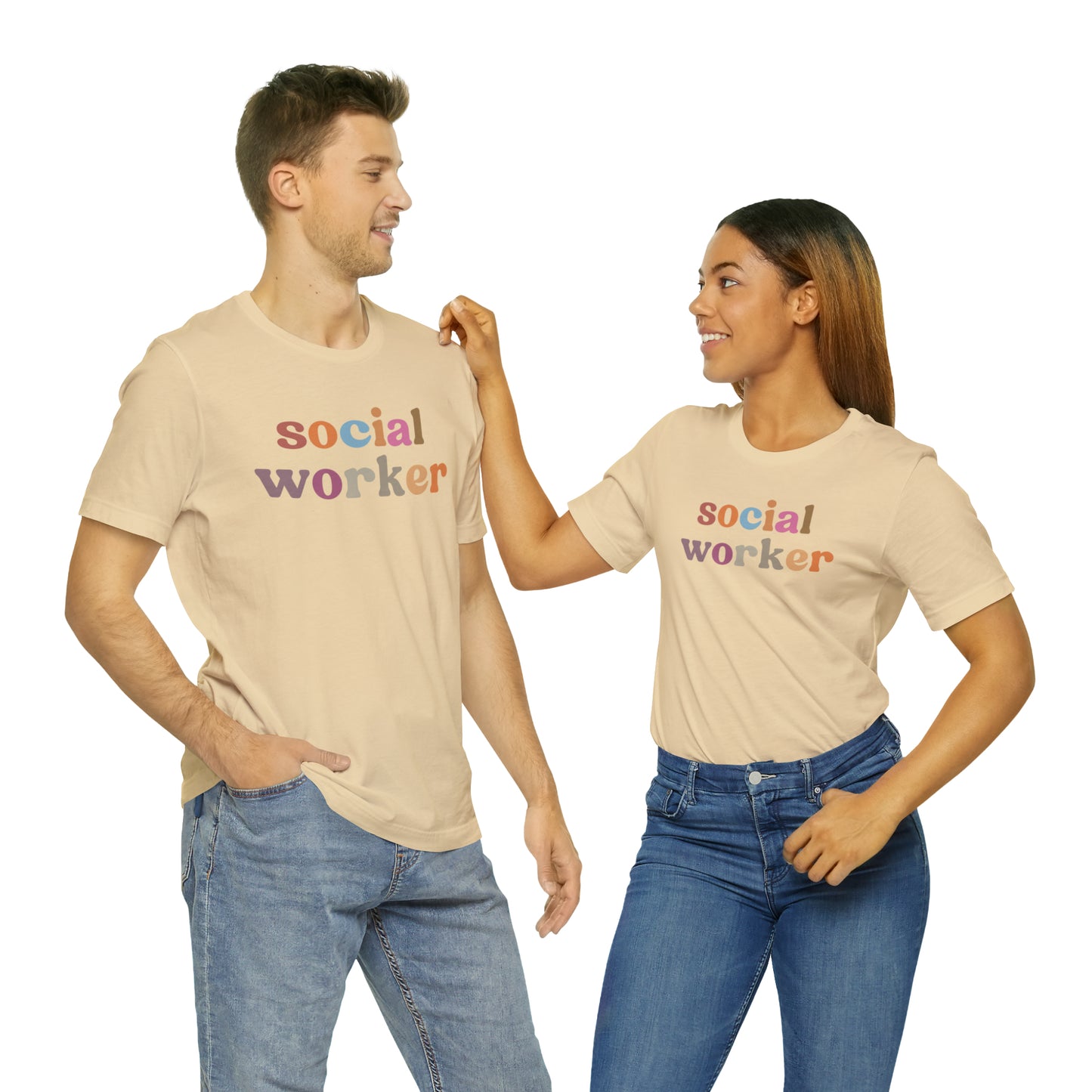 Retro Social Worker Shirt, Social Worker T-shirt for Women, School Social Worker Shirt, Social Worker Gift, T459