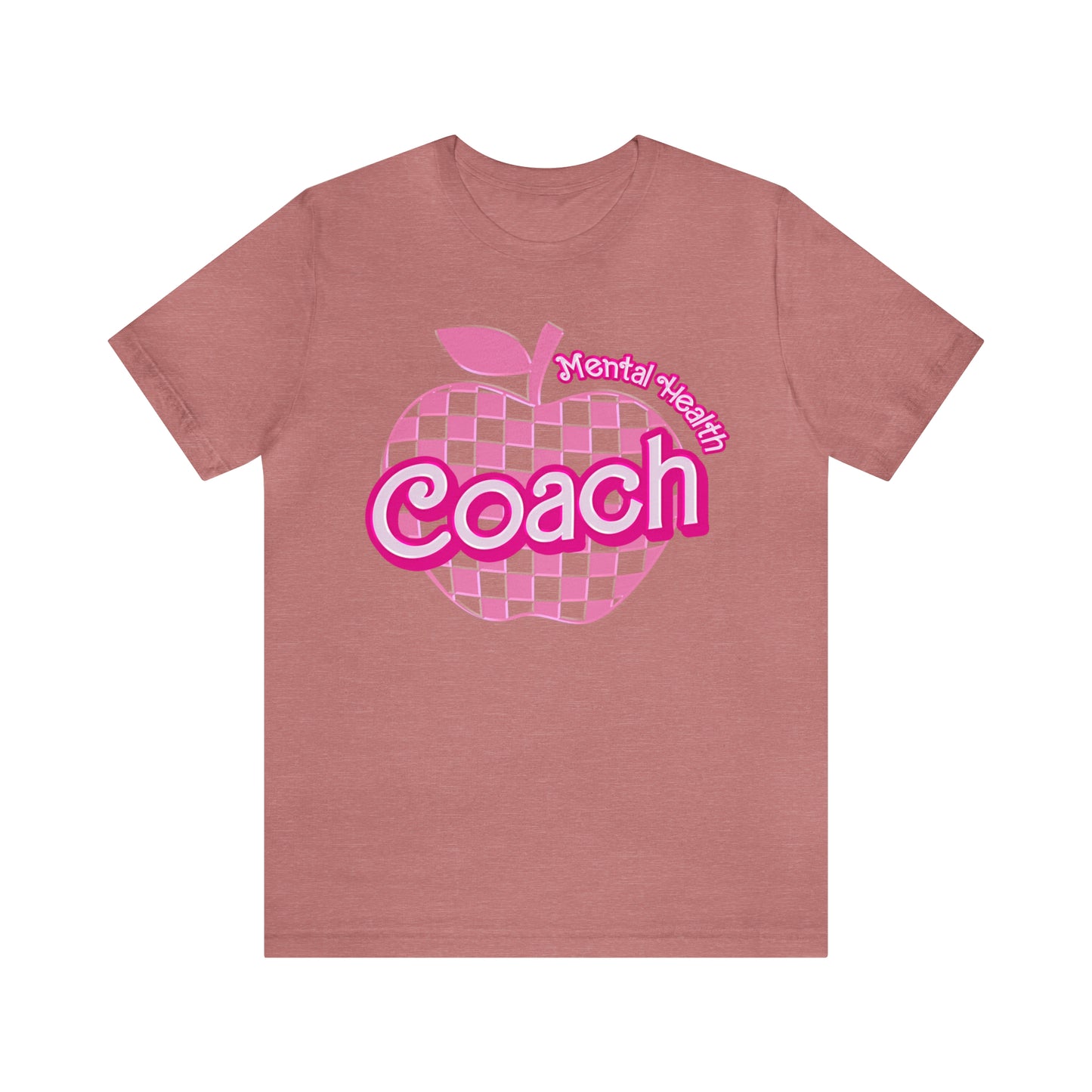 Mental Health Coach shirt, Pink Sport Coach Shirt, Colorful Coaching shirt, 90s Cheer Coach shirt, Back To School Shirt, Teacher Gift, T823