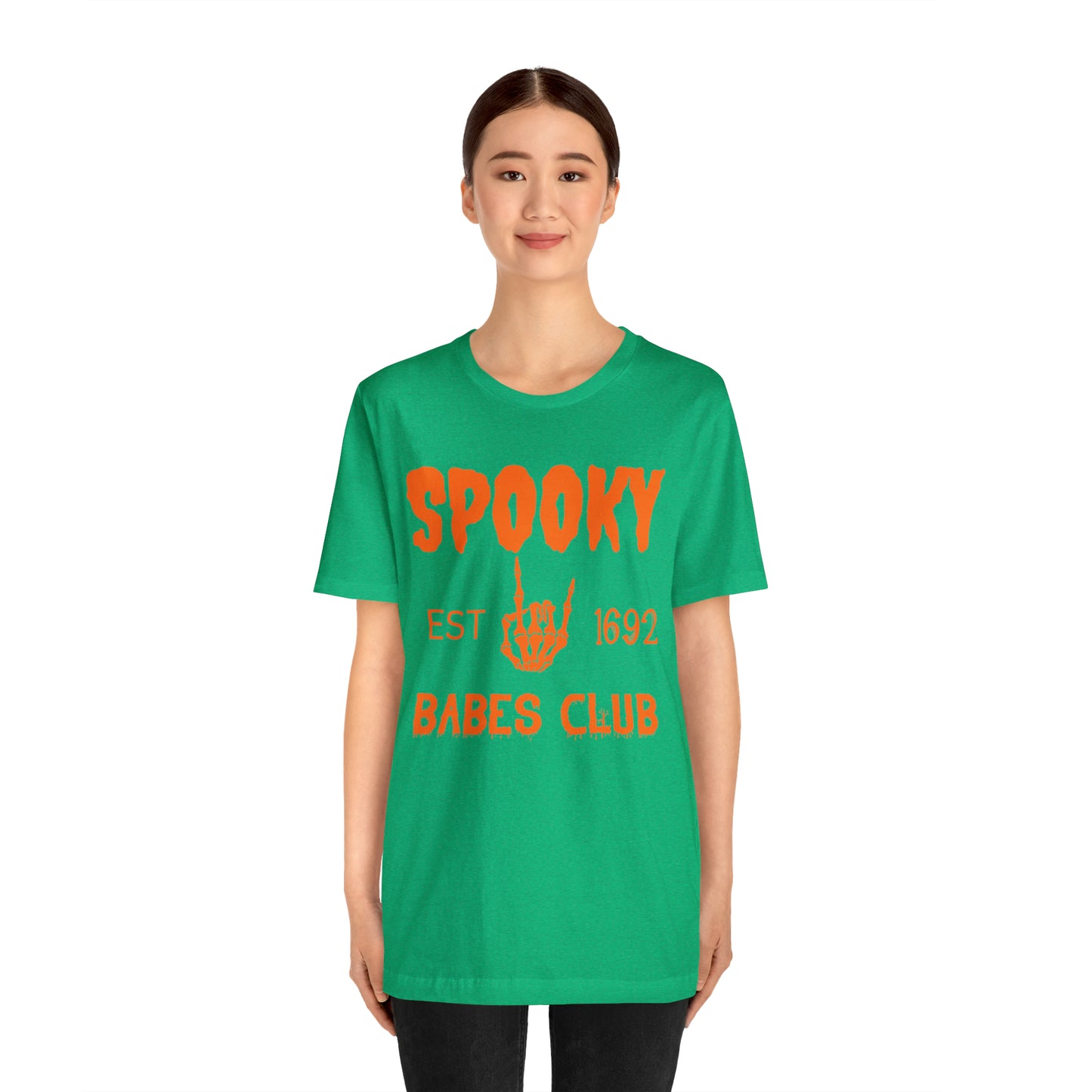 Spooky Skeleton Halloween Shirt, Fall Shirts for Women, Vintage Halloweem Sweatshirt, T599